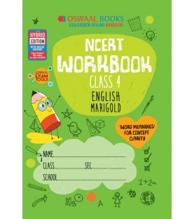 Oswaal NCERT Workbook Class 4 English Marigold | Latest Edition
